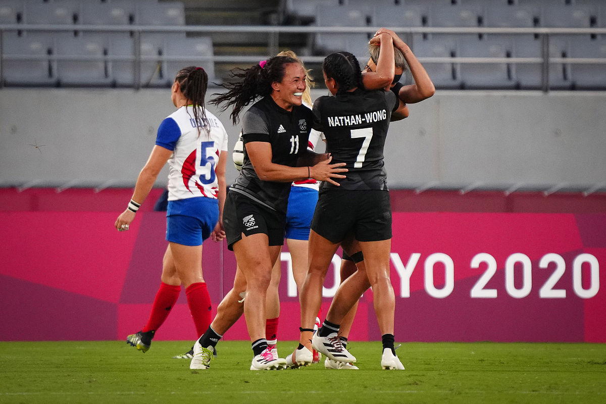 2021年7月31日,日本,2020东京奥运会女子七人橄榄球决赛日赛况.tyla n