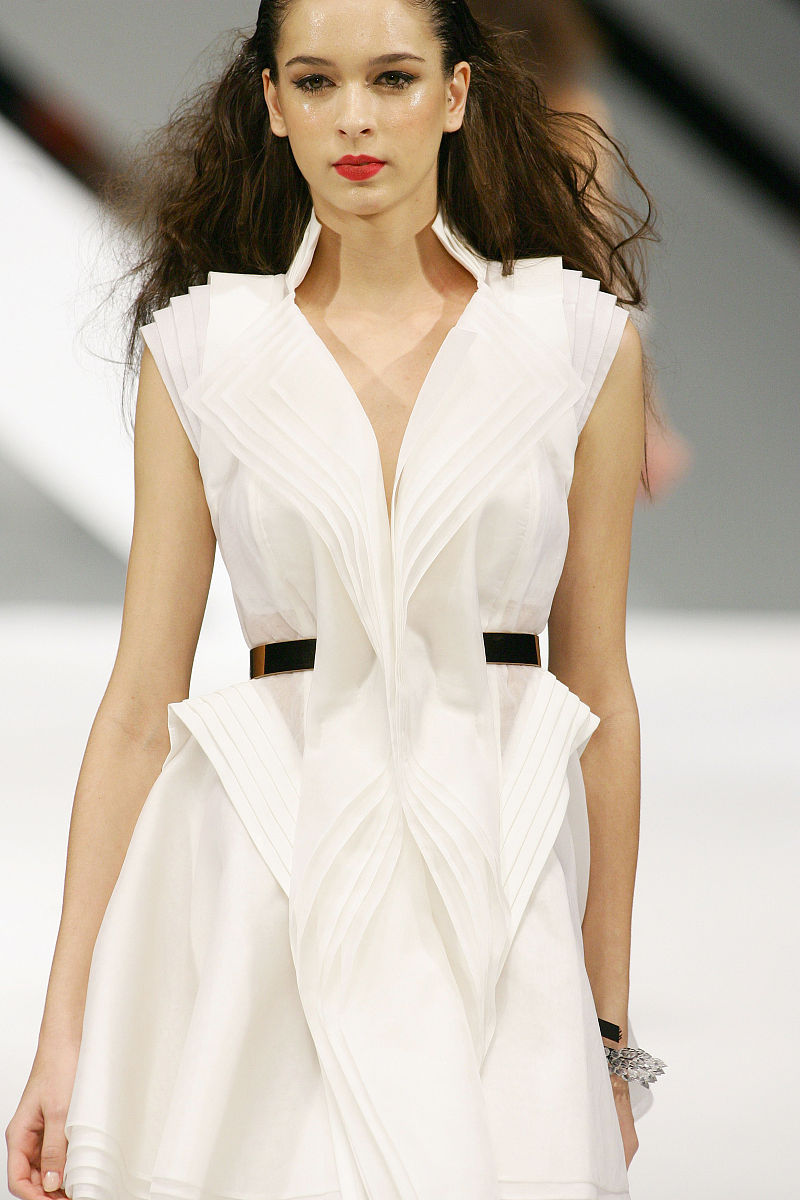 2010年1月19日讯,香港,2010香港时装周(秋冬).moiselle品牌秀场.a mod