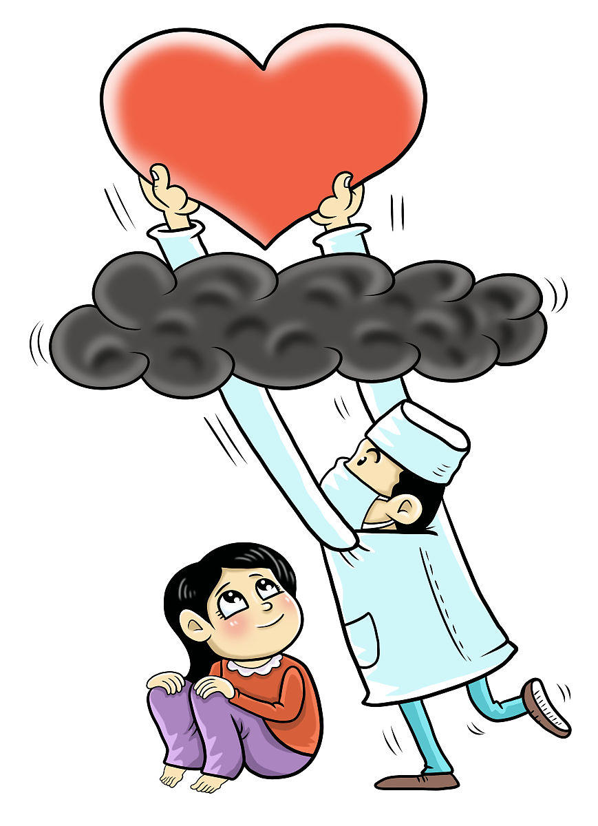 漫画:孩子,你为什么不开心?
