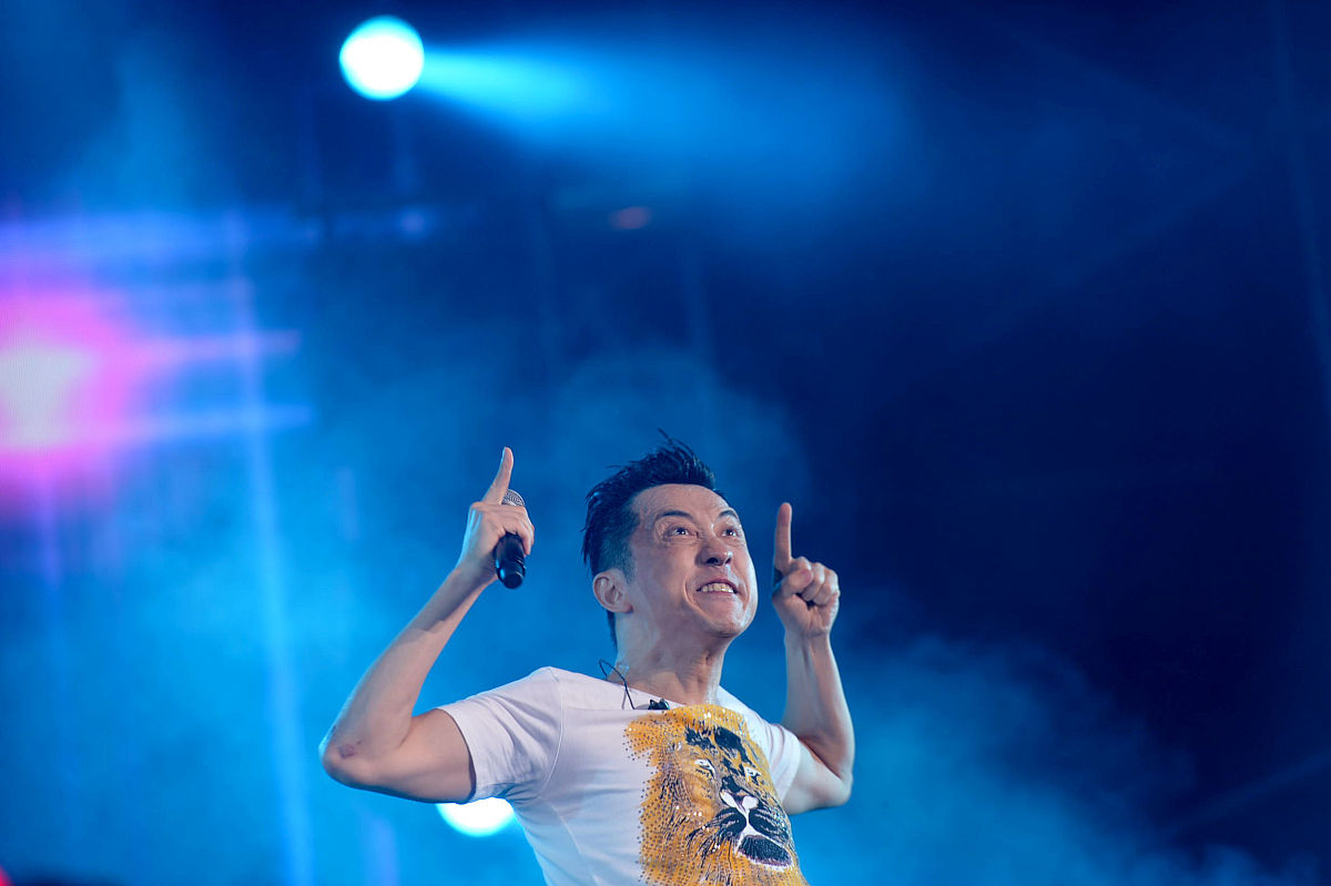 2013年9月18日,常州,庾澄庆"我要给你"世界巡回演唱会. 庾澄庆