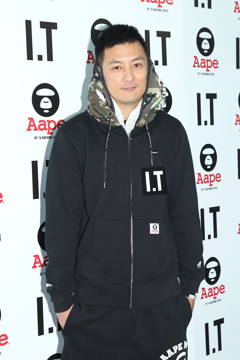 2013年12月1日,香港,明星出席某品牌篮球赛.余文乐 , 余文乐 ,