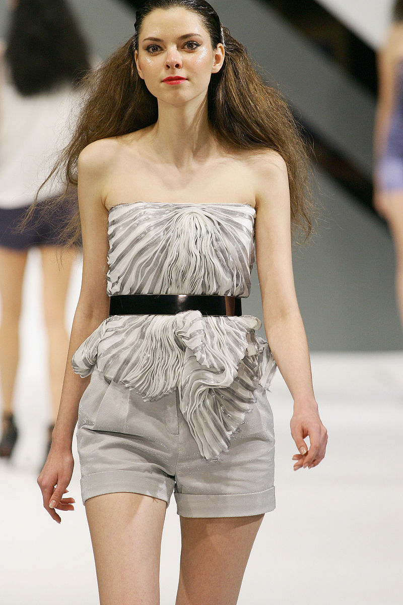 2010年1月19日讯,香港,2010香港时装周(秋冬).moiselle品牌秀场.a mod