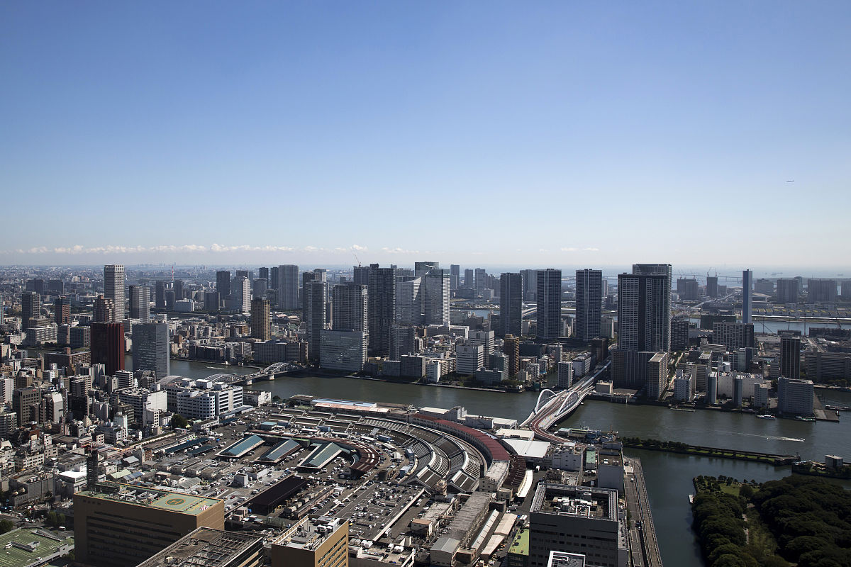 当地时间2018年9月27日,日本东京,东京筑地市场.丰州市场将取代全球知