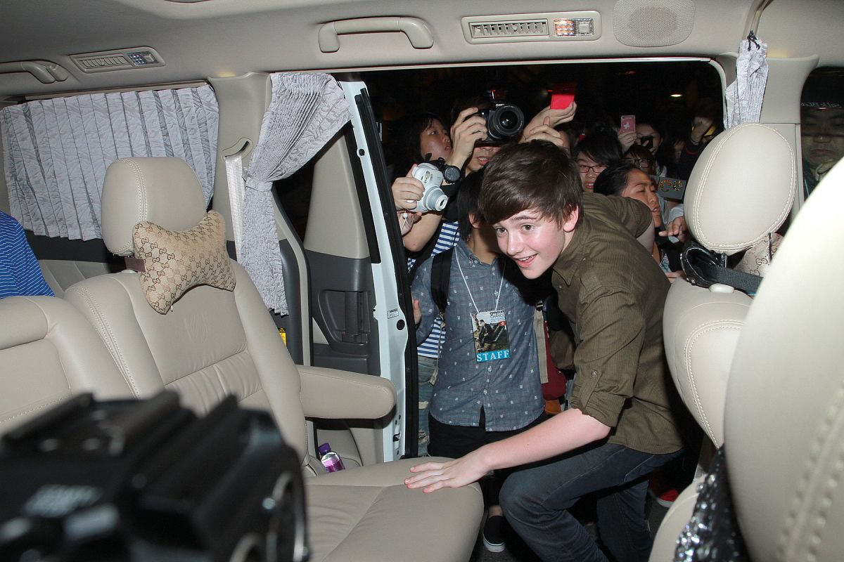 2012年4月28日,香港,天才神童,lady gaga师弟格雷森·蔡斯greyson cha