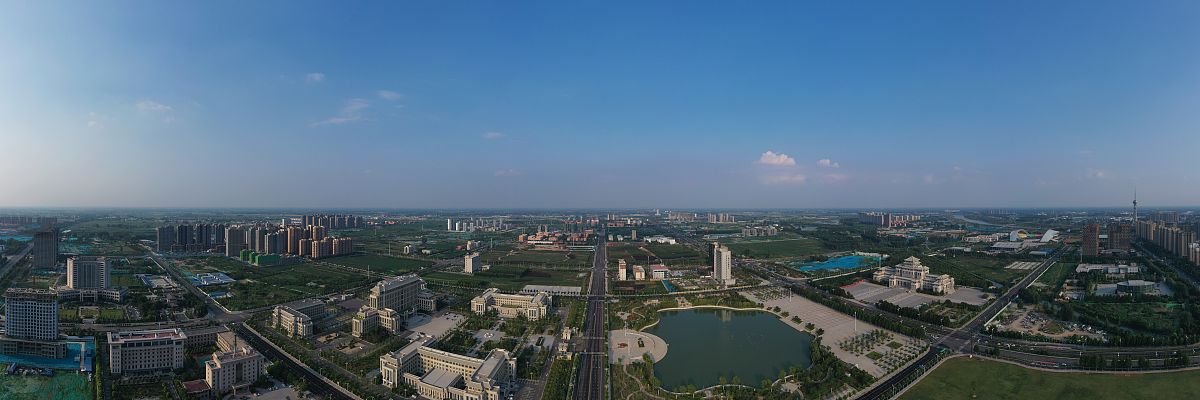2019年7月9日,国家园林城市河南周口市区.