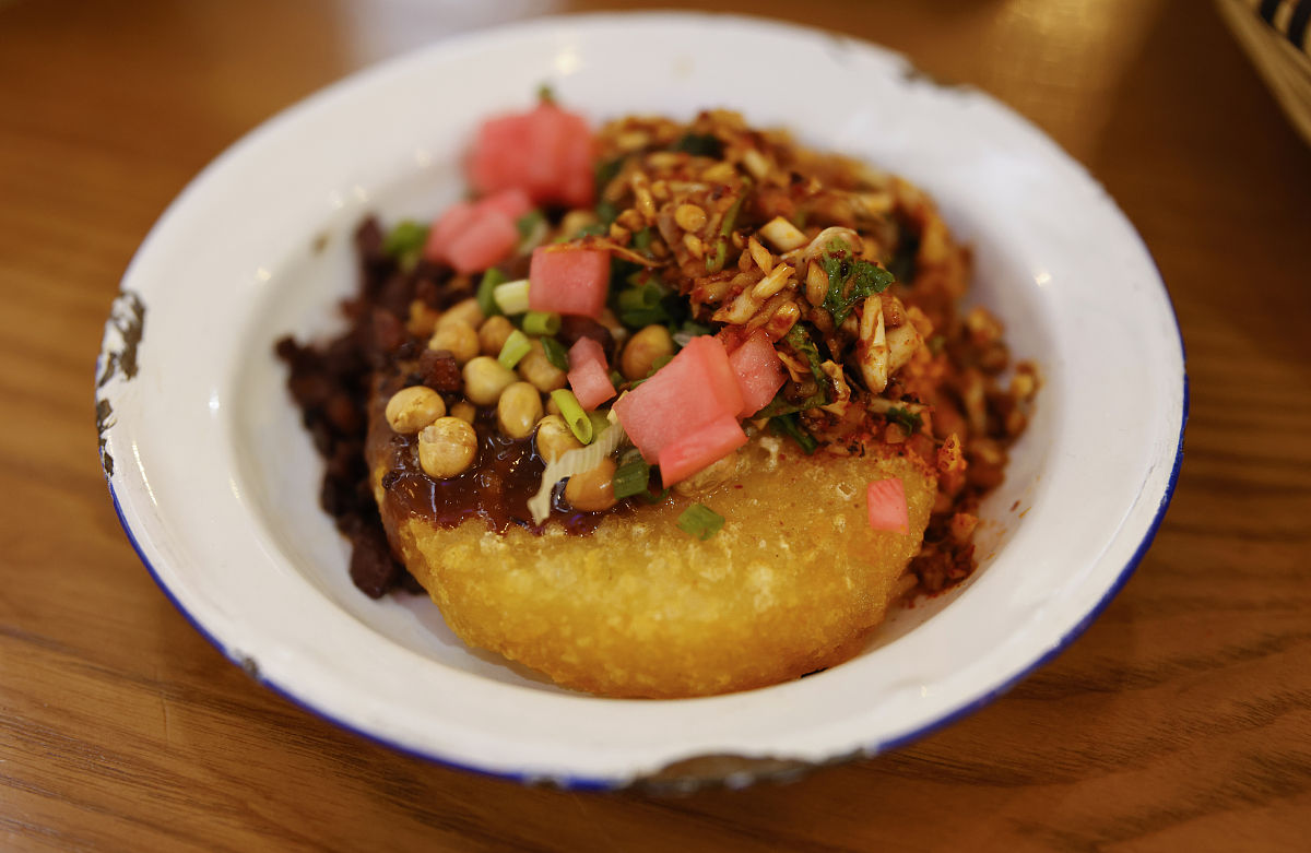 贵州米豆腐的做法视频，