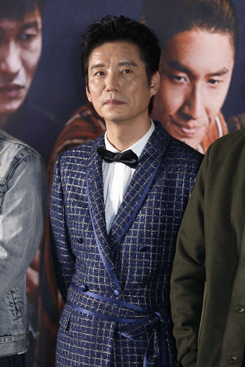 2021年11月9日,北京,电影《扬名立万》首映.杨皓宇