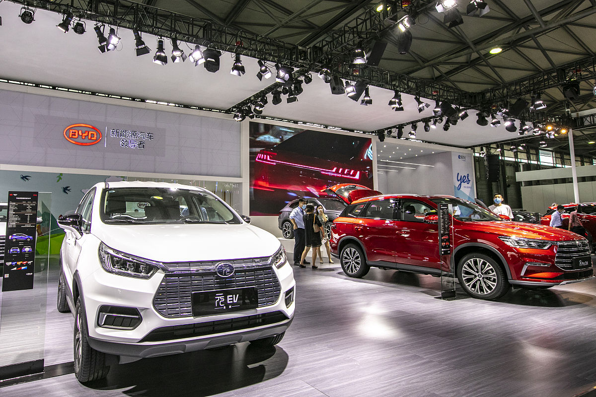 比亚迪上海车展展品推荐：SUV、纯电动、自动驾驶等