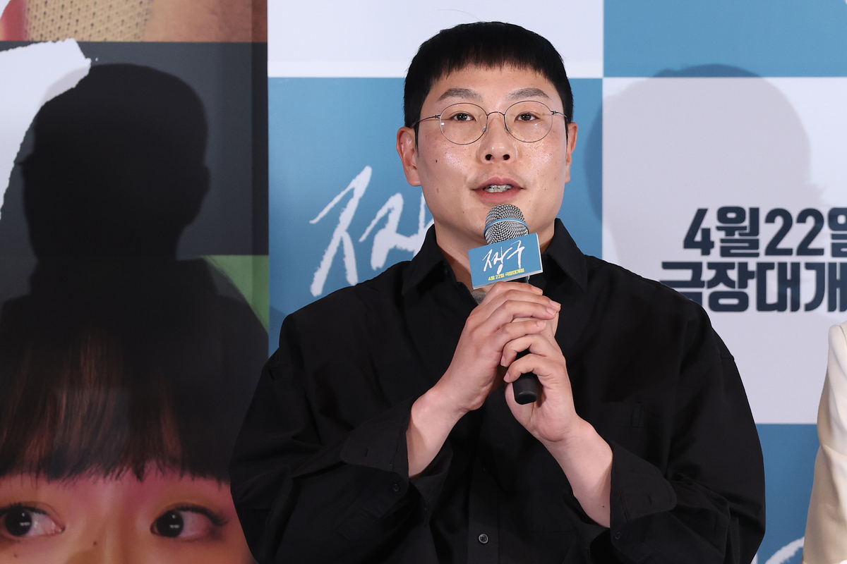 当地时间2026年4月16日,韩国首尔,吴成浩导演在电影《