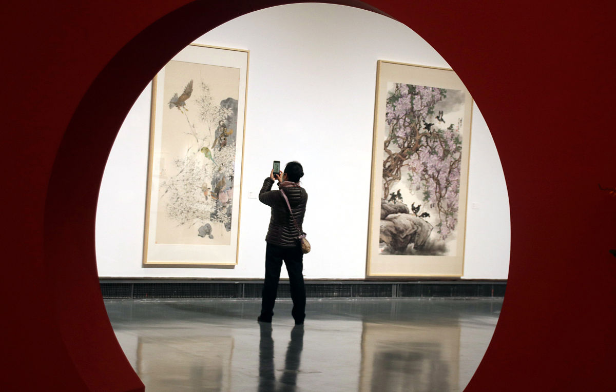 大红袍画家谢运南