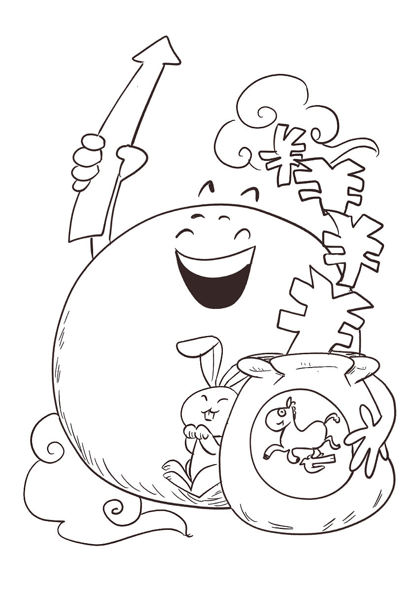 中秋节小学生精美手抄报简笔画