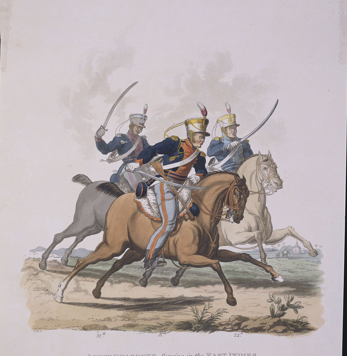 ligh dragoons serving in the east indies (photo by  historical p