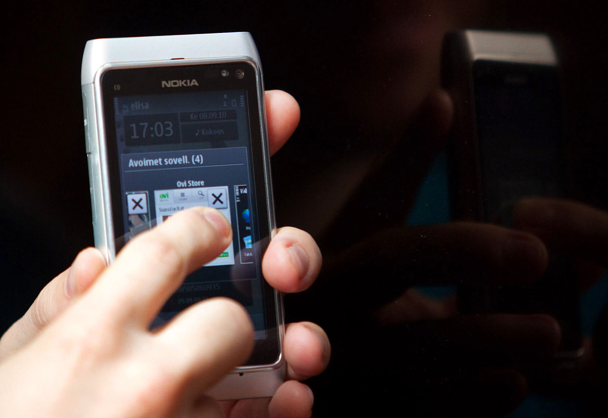 2010年9月8日,芬兰埃斯波,全球最大手机制造商诺基亚发布采用symbian 