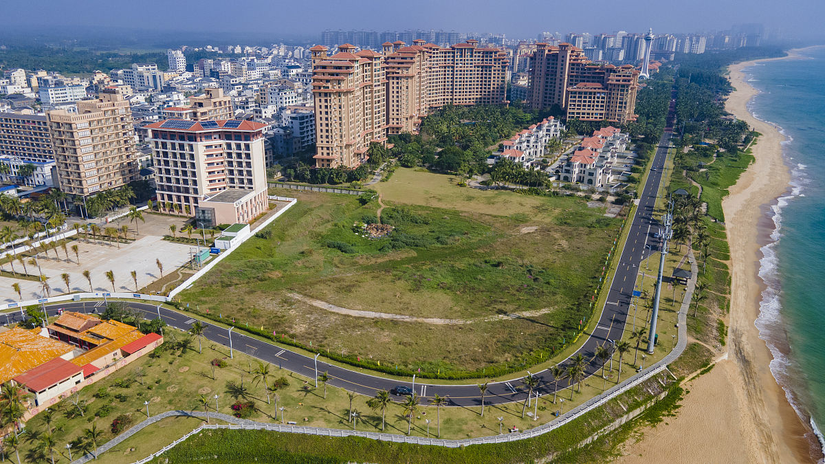 2022年3月23日,已提前建成通车的海南环岛旅游公路琼海博鳌万泉河入海