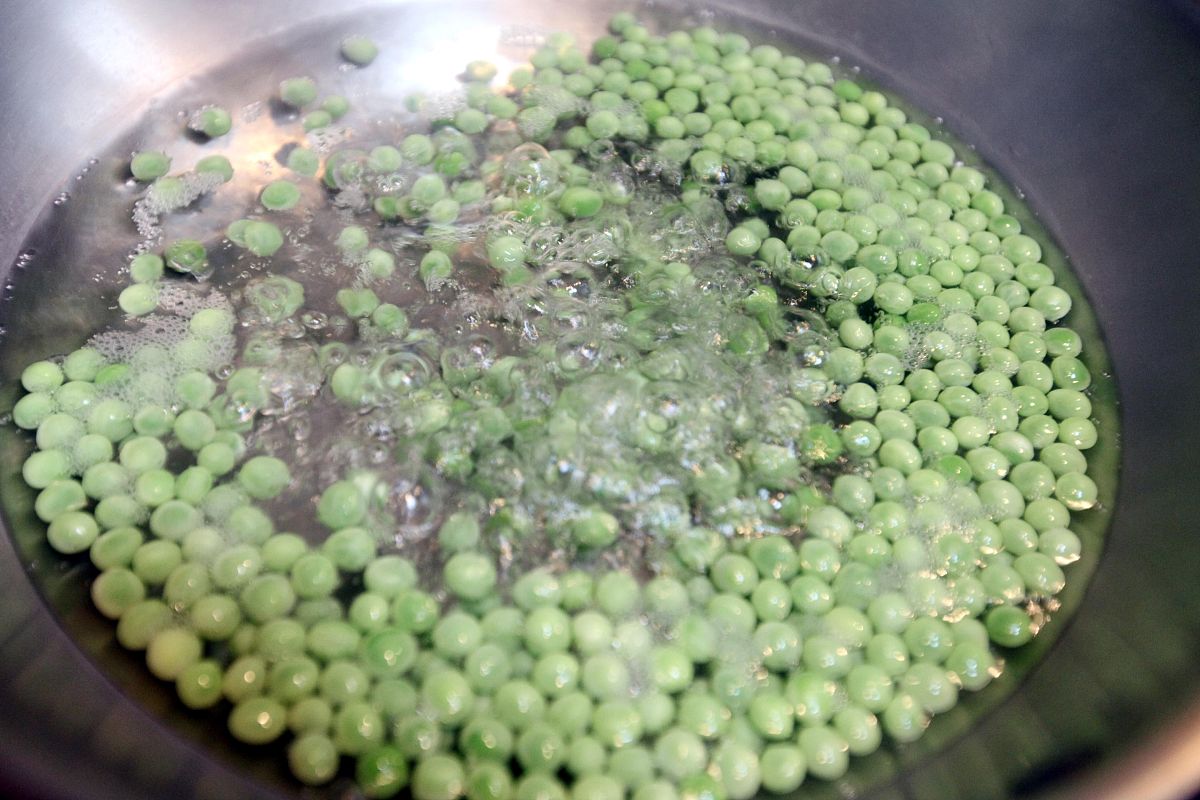 【豌豆糍粑】的制作过程