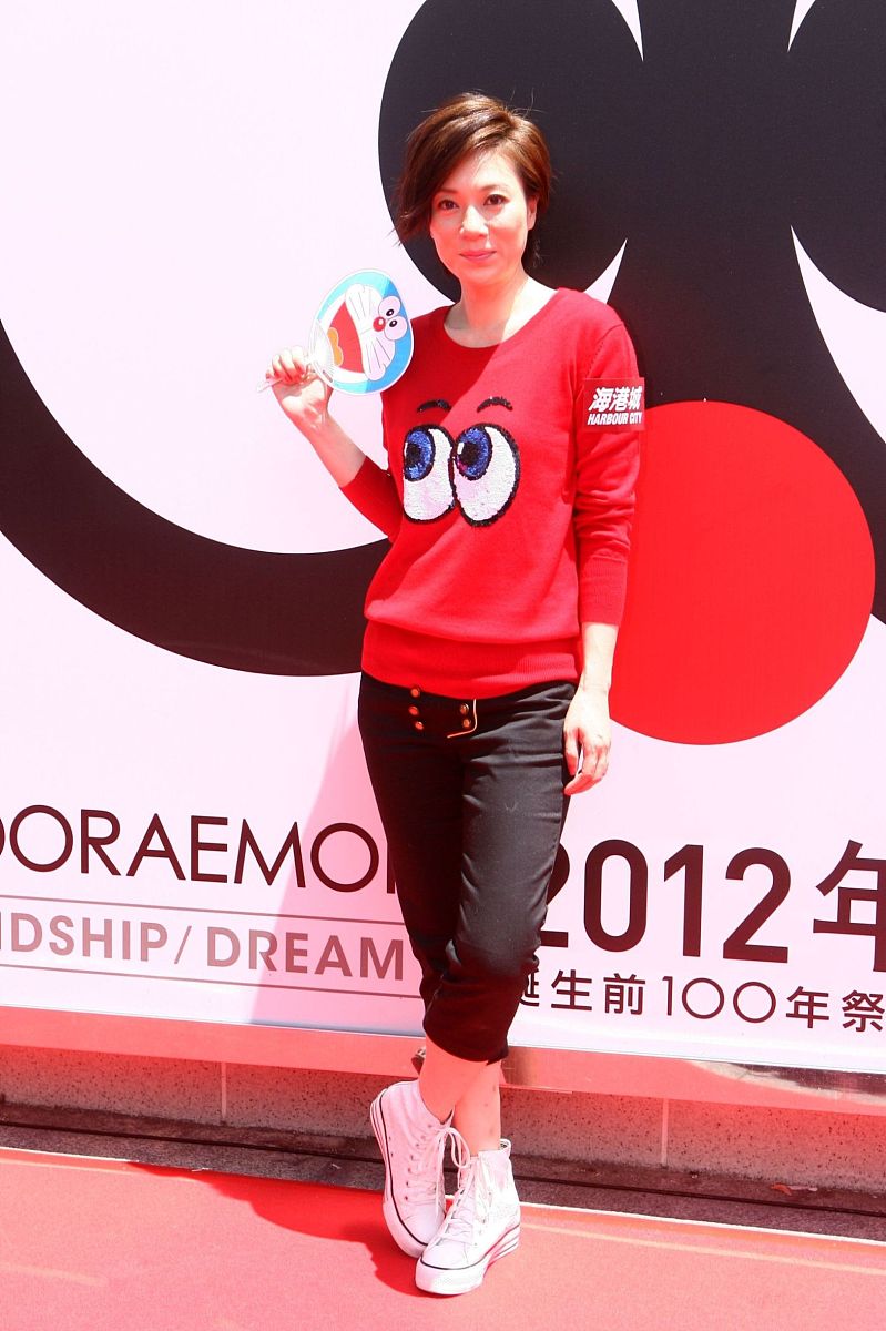 2012年9月2日,香港,明星出席"多啦a梦诞生前一百年生日会".查小欣 +++