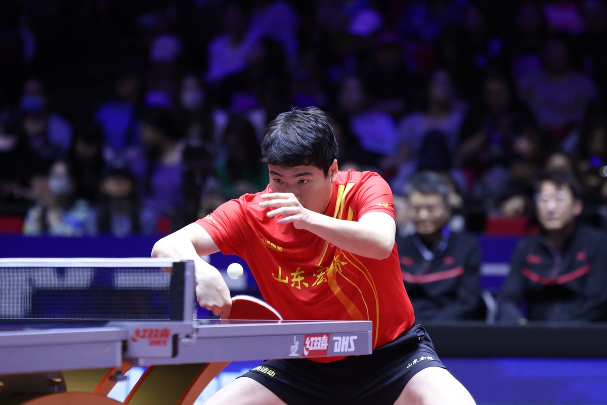 请分别列出世界乒乓球前十的男女运动员