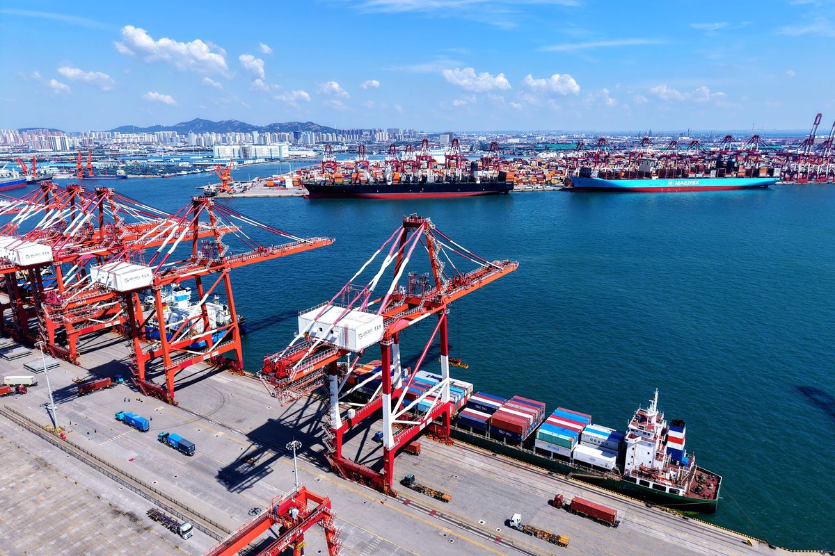 青岛市的国内贸易发展