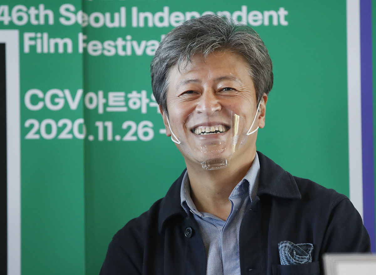 2020年11月4日,韩国首尔,柳贤京等人出席2020首尔独立电影节新闻发布