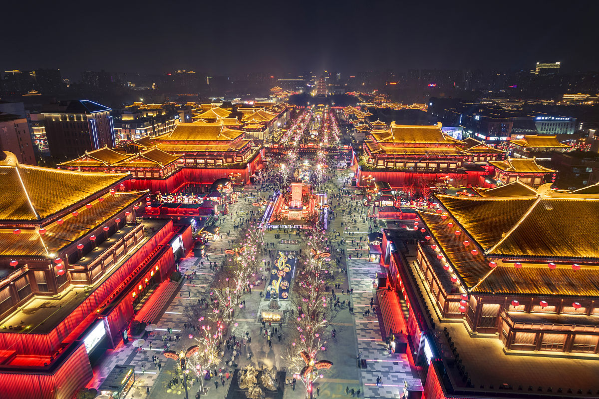 唐朝首都 - 长安 (西安)