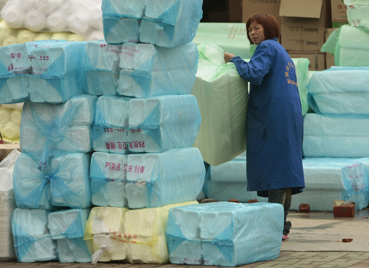 货物融化导致的冰霜仅限于包装表面