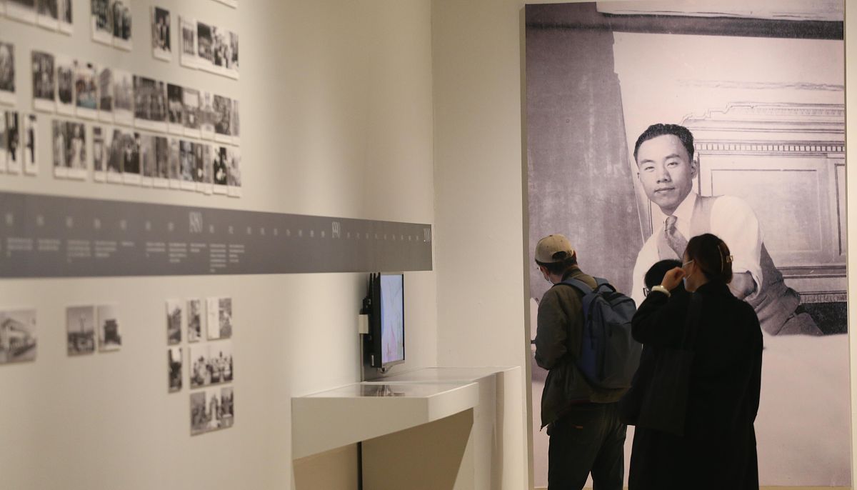 2021年11月21日,"杨廷宝:一位建筑师和他的世纪"展览在南京江苏省美术