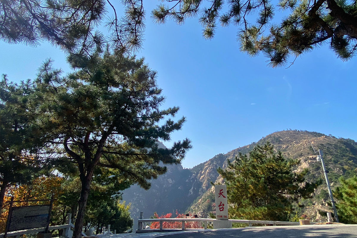 2021年10月27日,济南莱芜区房干村.