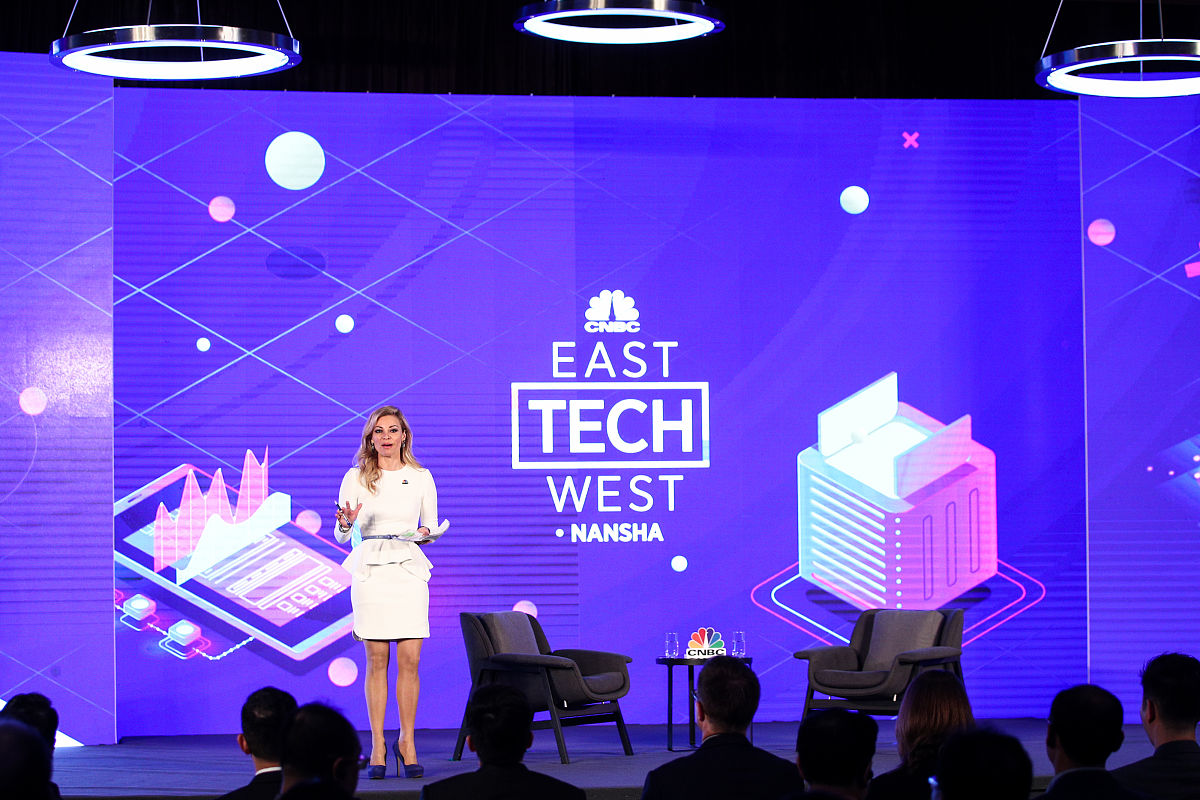2018年11月28日,广州,cnbc主办的"东西方科技对话(east tech west)"论