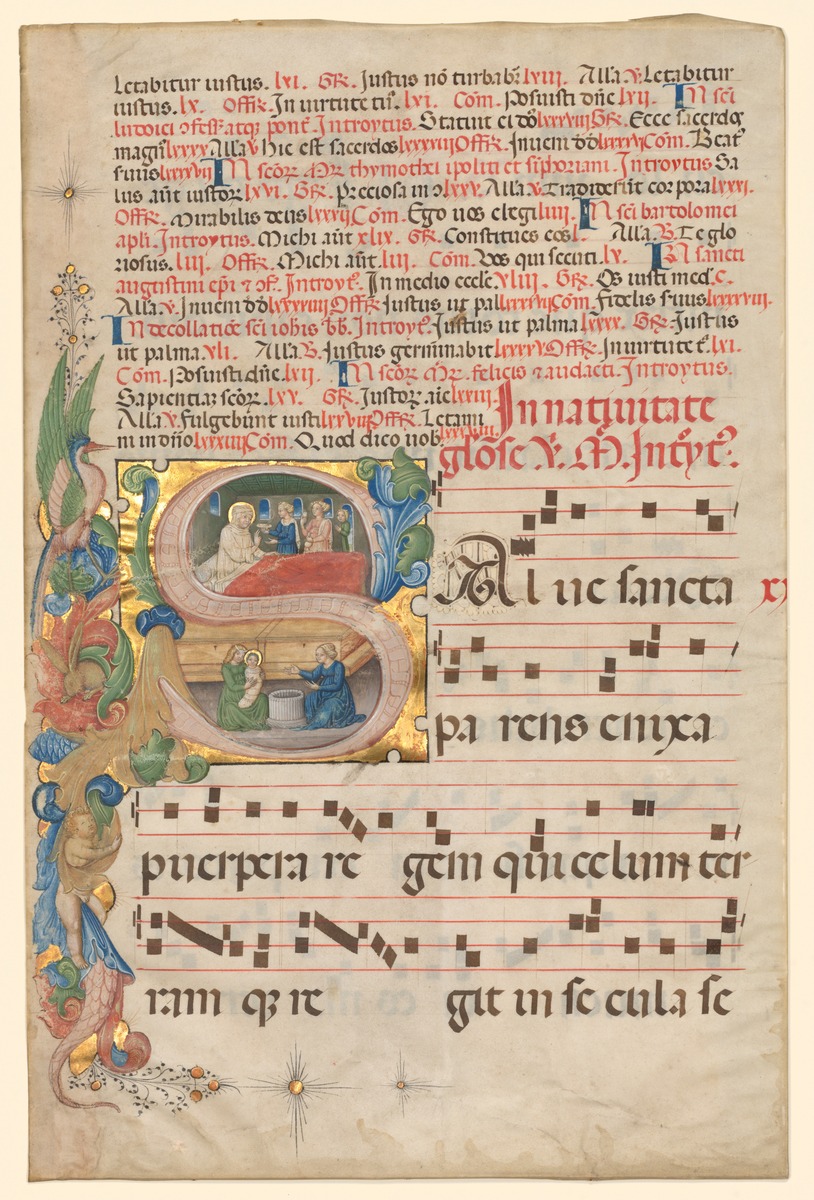 Latin to English Translation: A Scene in the Courtyard