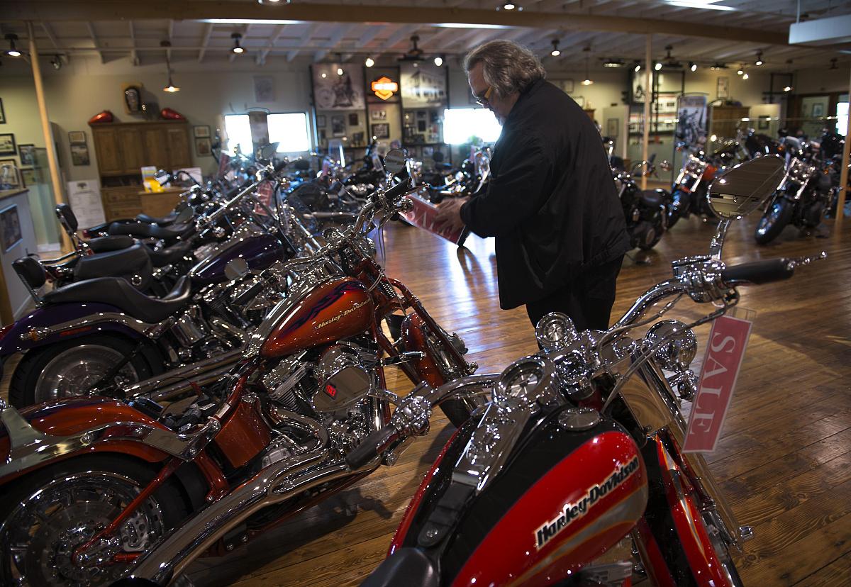 美国哈雷摩托配件店铺名称显示中文对照