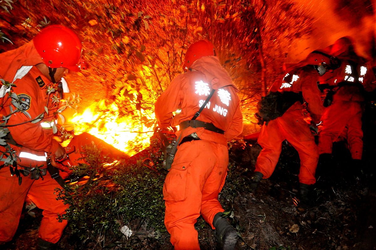 提供消防员聚会不慎引发火灾的新闻报道