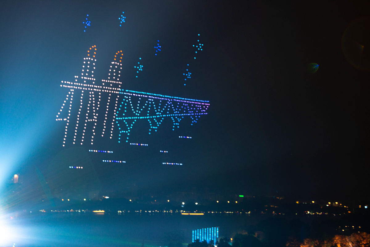 表演用的无人机蜂群主要技术