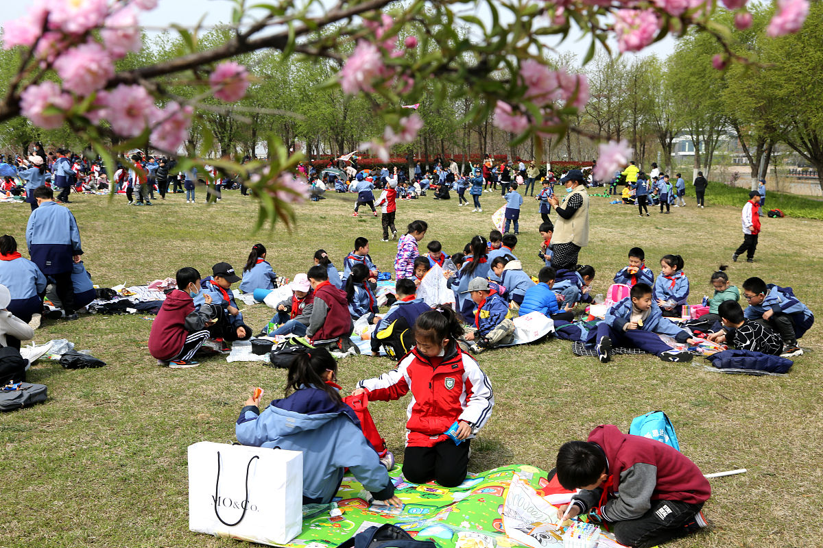 关于春游字小学生