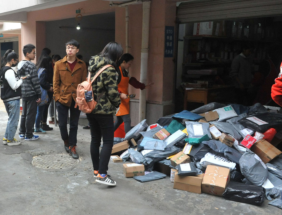 校园快递取件拥挤？如何解决？