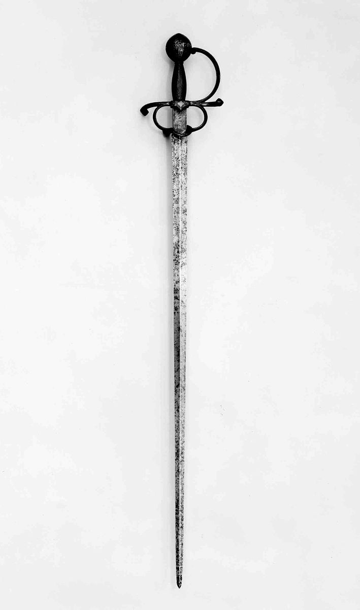 rapier of emperor charles v, italian, milan, circa 1540. artist 