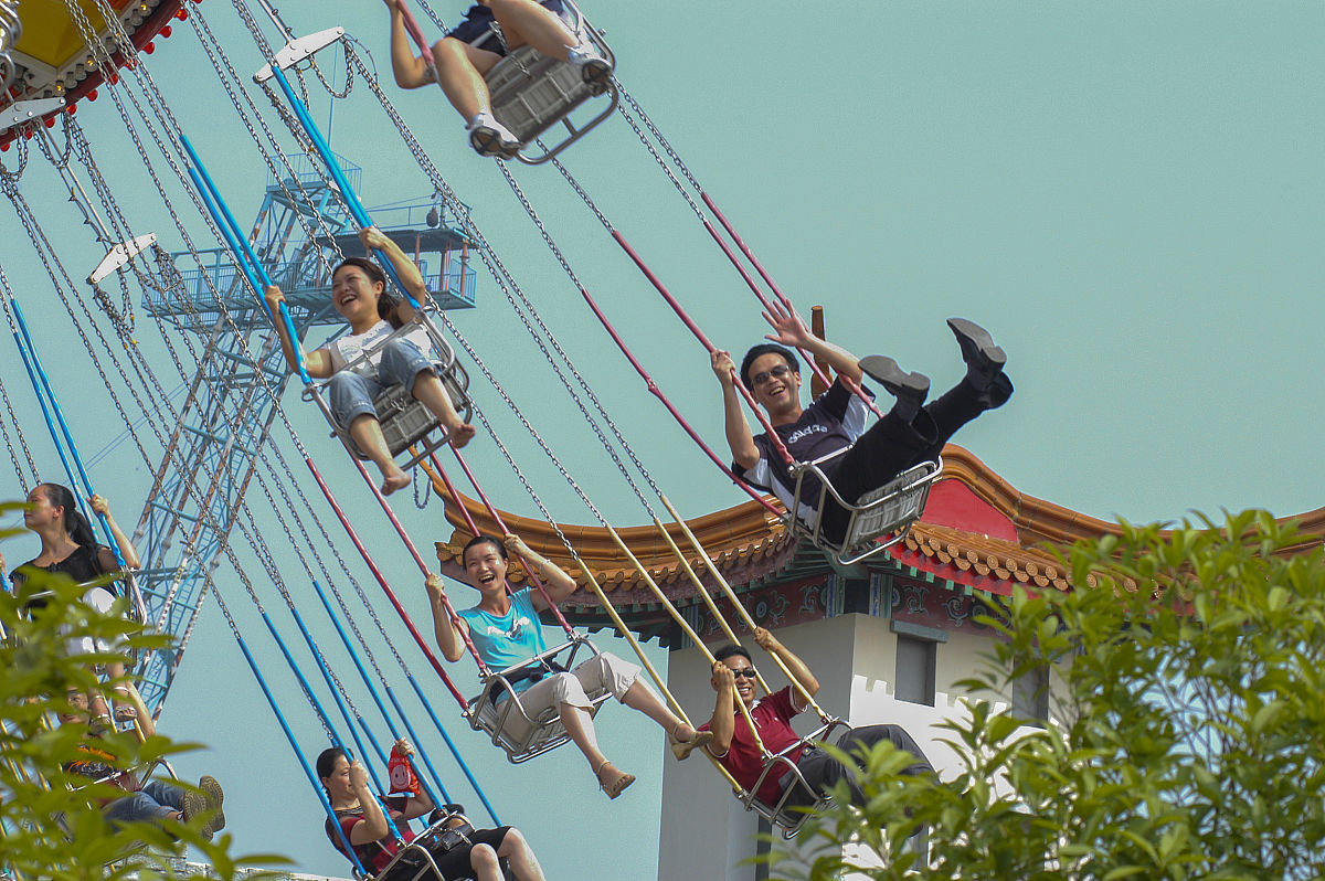 广州南湖游乐园意外事故