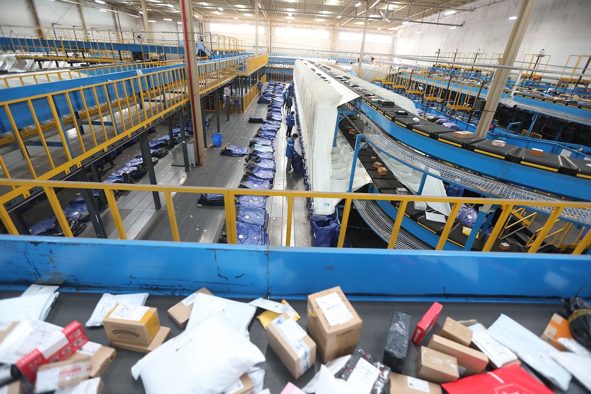 菜鸟驿站人工分捡的问题