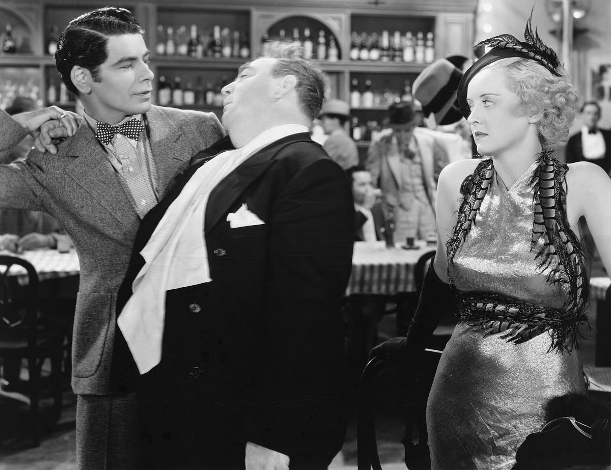 paul muni as johnny ramirez, eugene pallette as charlie roark an