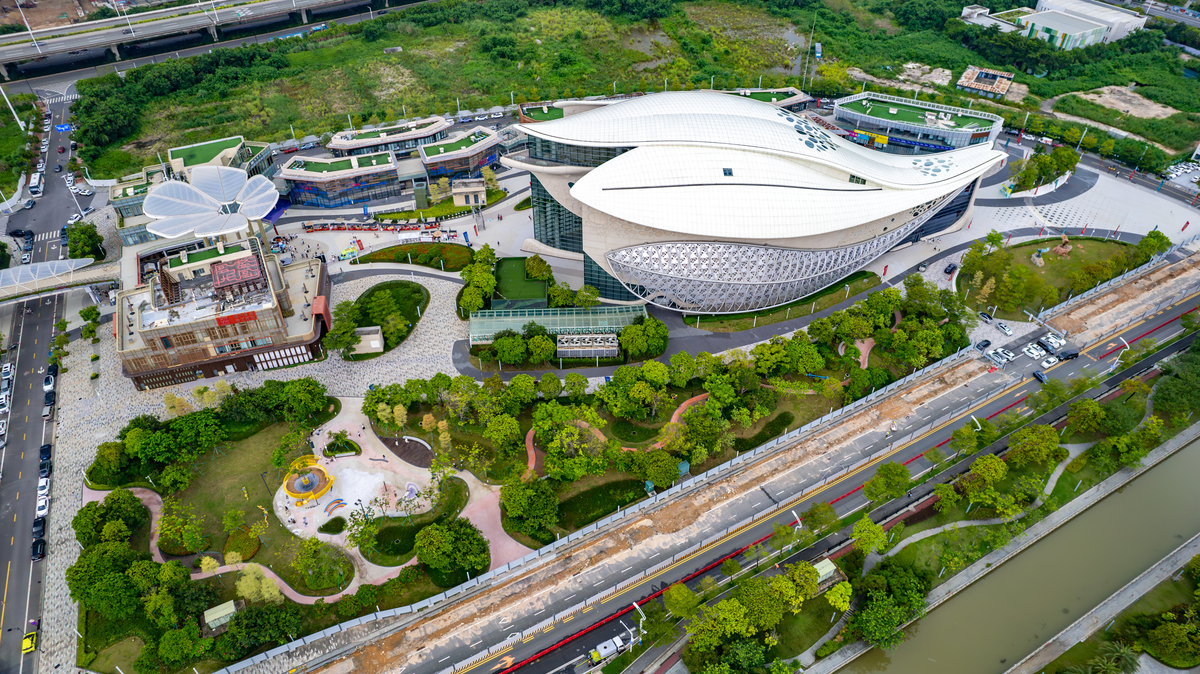 肇庆金利龙舟城市会客厅景观提升工程圆满完工，展现“五冶速度”与奉献精神