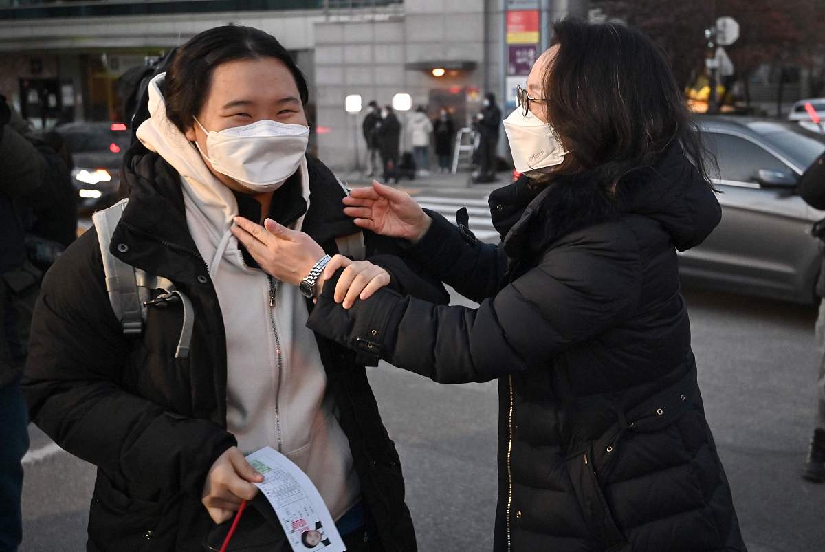 当地时间2020年12月3日,韩国首尔,受新冠疫情影响,原定于今年11月19日