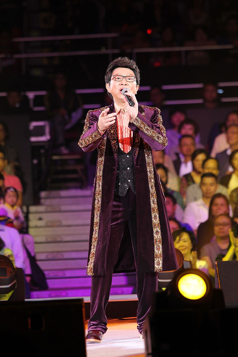 2013年9月7日,香港,明星出席音乐会.