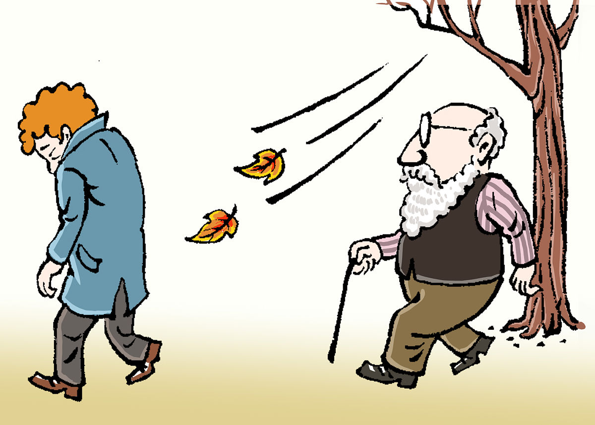 根据校园新闻老人当街无人敢扶写一篇四百字的新闻评论