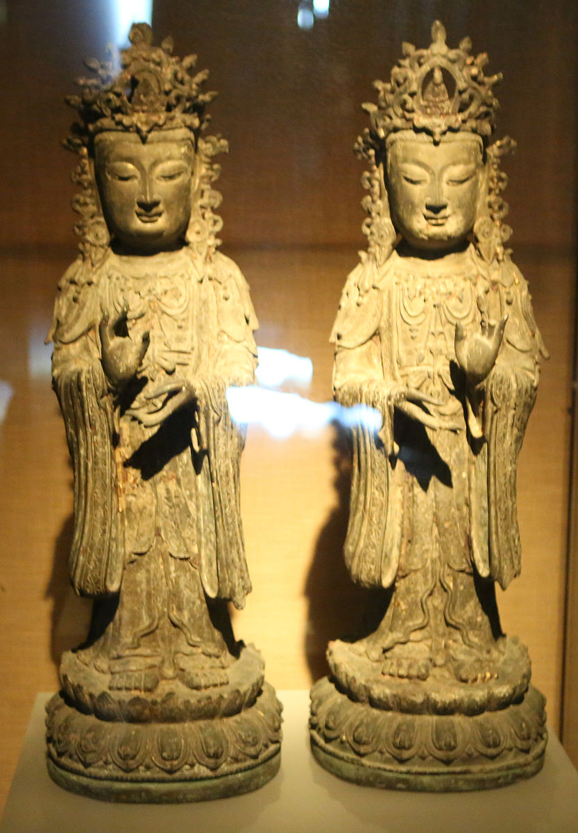 2020年12月18日,首都博物馆古代佛像艺术精品展.