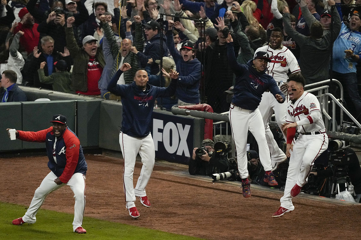 2021年10月31日,美国,2021mlb世界大赛g5,亚特兰大勇士vs休斯顿太空人