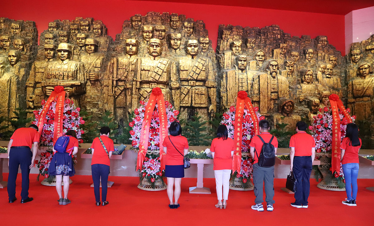 2020年9月3日,北京,北京京悦律师所的律师代表来到中国人民抗日战争纪
