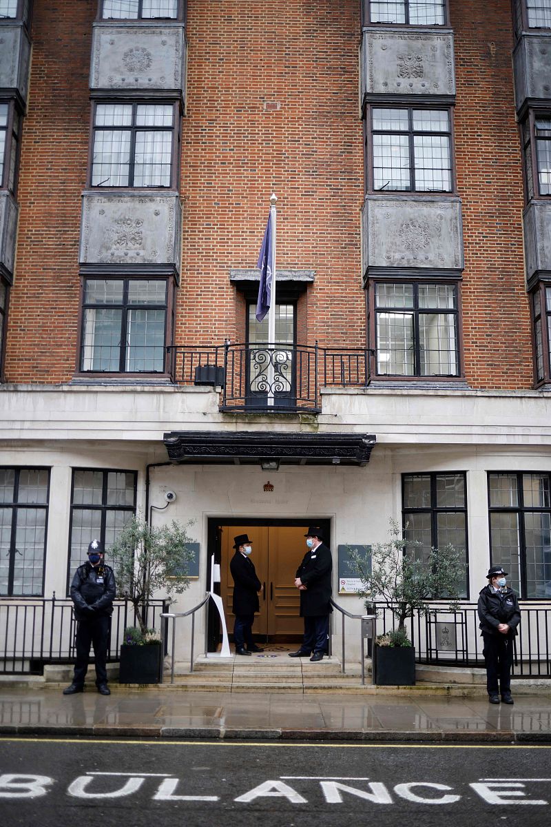 当地时间2021年2月17日,英国白金汉宫发布声明称,英国女王伊丽莎白二