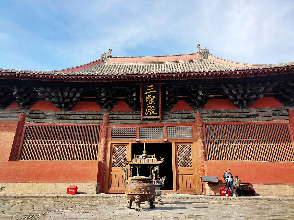 2021年3月,山西大同,善化古寺.