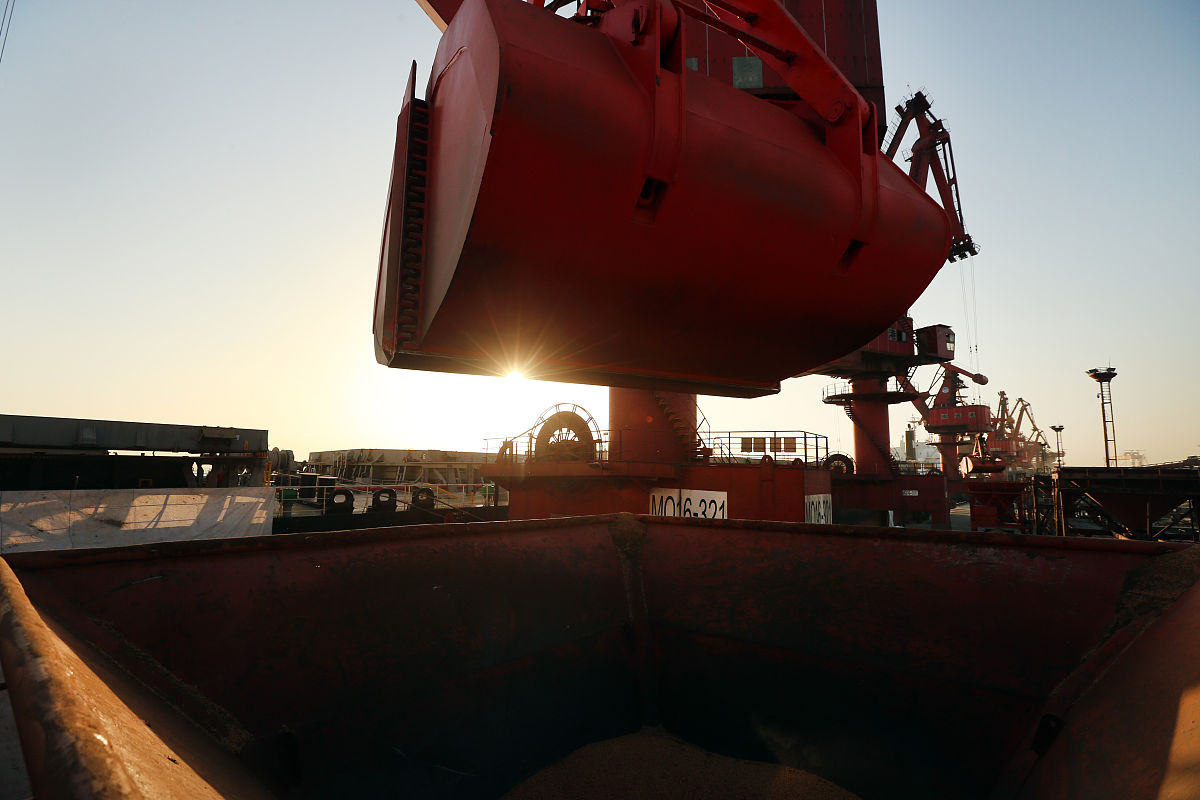 船运大豆中午开始加工：流程监控与数据收集