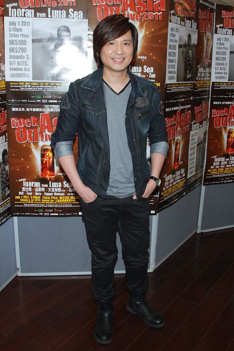 2011年6月1日,香港,rock on asia 2011记者会. 叶世荣+++_+++摇滚,音