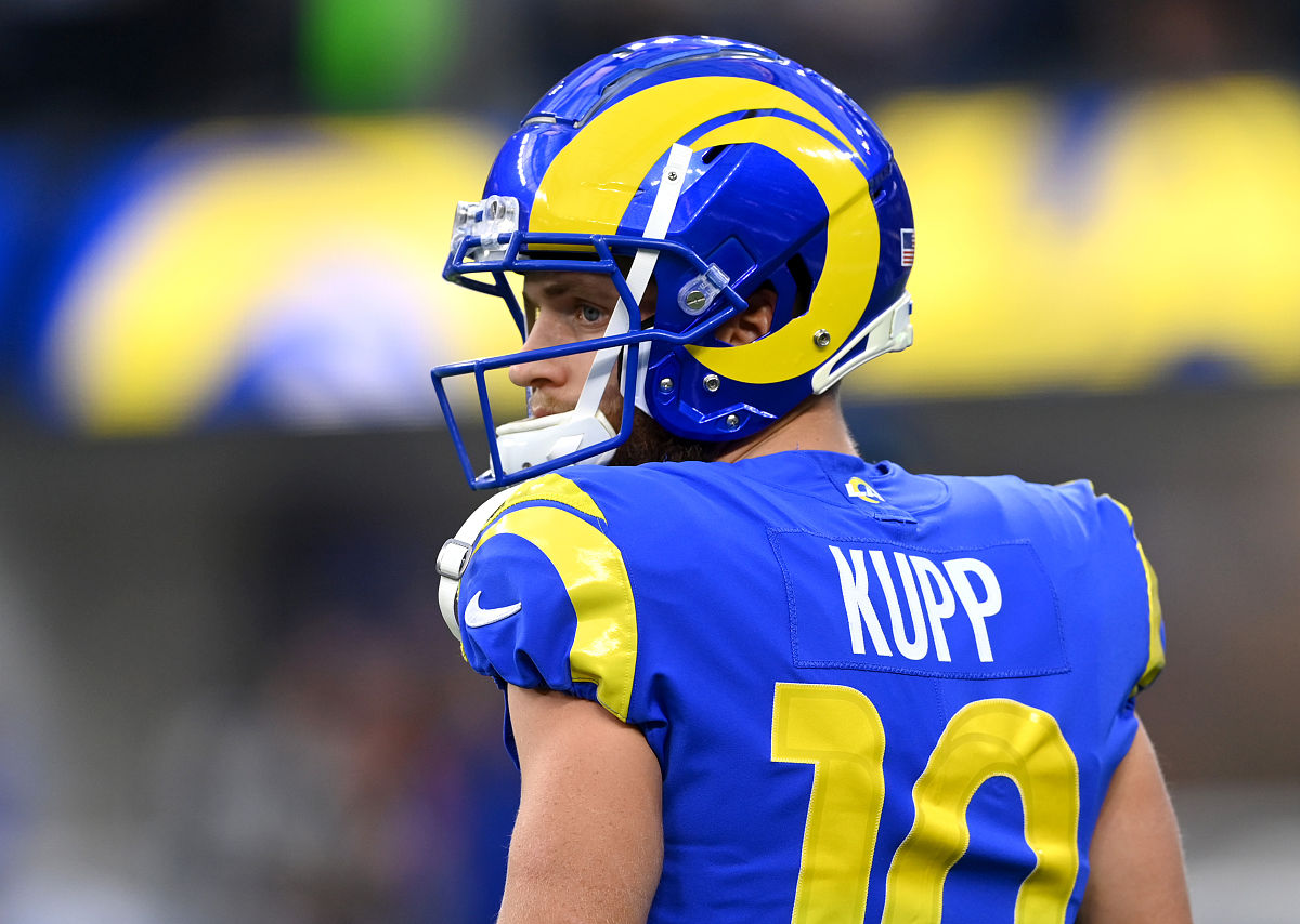 inglewood, ca - december 21: cooper kupp #10 of the los angeles 